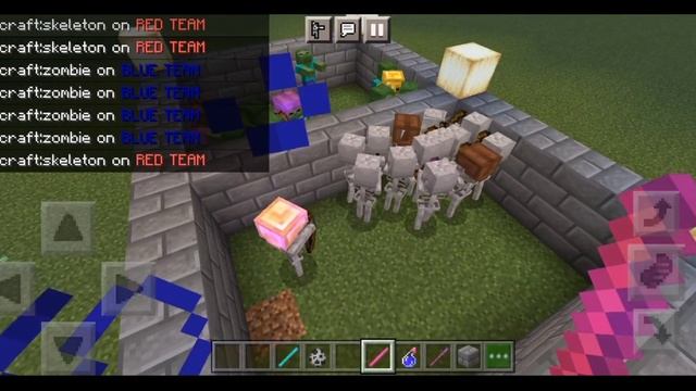 Обзор мода на Бои между мобами и боссами. Для Minecraft Bedrock.