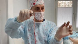 Такой червячок достали из раны на ноге. Флеболог Москва