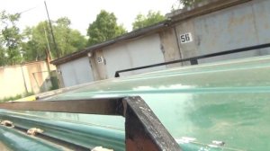 Самодельные рейлинги Isuzu Bighorn часть 1