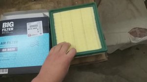 Замена воздушного фильтра. Почему BigFilter GB - 8020, а не оригинал???
