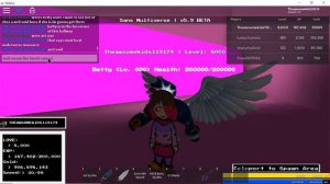 revealing all secret boss locations in sans multiverse.
