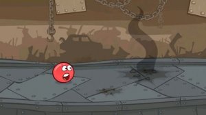 ИГРАЮ ЗА БОССА в  игре красный шарик   про New Red Ball 4