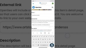 Как бесплатно создать NFT с телефона на площадке OpenSea | Простая пошаговая инструкция