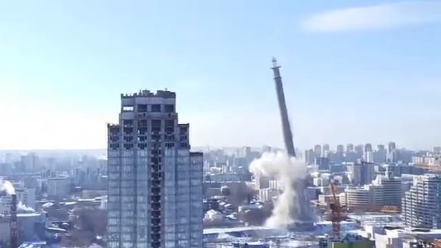 Снос башни,Екатеринбург