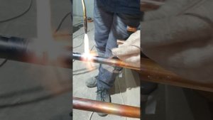 Вау, вот это да. ?Пайка медной трубы под азотом