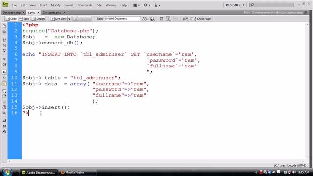 PHP Project Day One (Function Needed for Project)  || PHP Tutorials || PHP Programming