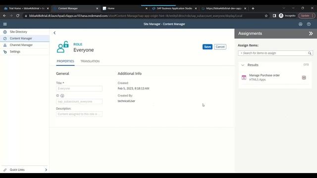 SAP Build Business Work Zone in BTP || Fiori launchpad in BTP is now Work zone || Deploy App to wor смотреть онлайн
