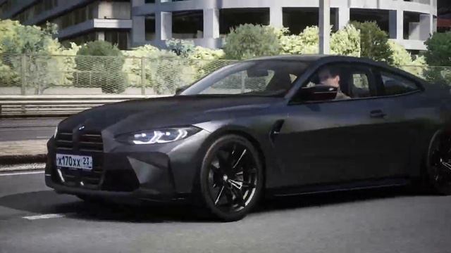 шашки на BMW M4, BMW X5M, Porsche Panamera | Assetto Corsa смотреть онлайн