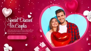 День Валентина Слайд-шоу Valentines Day Slideshow Sale Opener