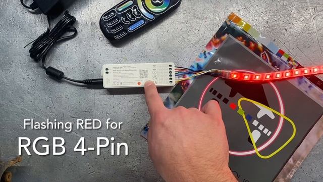 how2: LED Striplight Controller and Remote using the MiLight MiBoxer WL5 and FUT092
