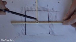 █ Как сделать АРКУ / Разметка КЛАССИЧЕСКОЙ / Arch in the doorway