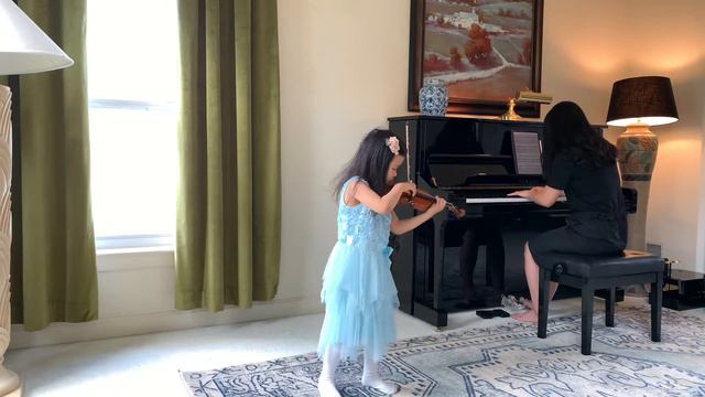 P.I. Tchaikovsky - Chanson Triste op.40 No.2 - Aurora Su age 5 116 violin