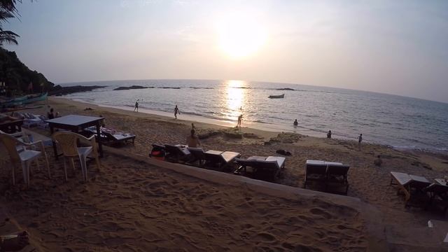 Anjuna Beach Goa India / Гоа Индия Анджуна