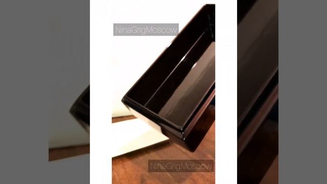 2 новые лаковые шкатулки с перламутром абалон. Винтаж 1980е годы, СССР смотреть онлайн