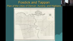 “Early Maps of Denver (1859-1860)" by Tom Overton