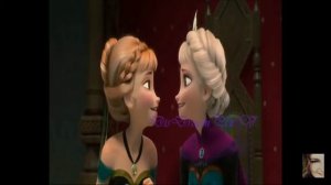 FROZEN:Я рисую белым мелом.
