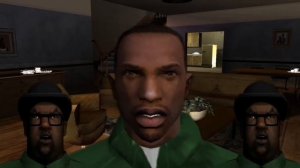 *follow the damn train cj"  cj vs big smoke ironman=cj