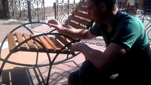 кресло качалка своими руками