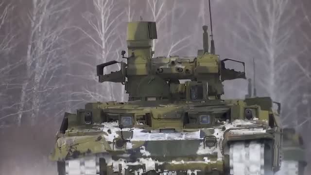 Войсковые стрельбы БМПТ Терминатор (России)