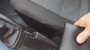 LADA GRANTA FL Заменил старый подлокотник на новый