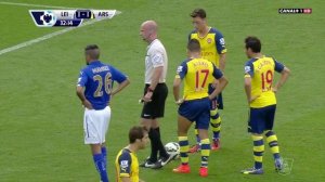 Mesut Özil vs Leicester City (Away) 14-15 HD 720p [EPL]