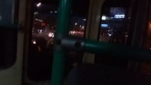 Ночная поездка на троллейбусе 236 || в депо (14) || Краснодар.