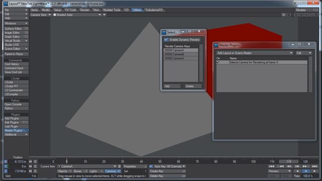 LightWave3D Automatically Switch Cameras with Camera Selector or CameraSelector смотреть онлайн