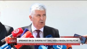 Spremnost BiH za "evropski put" Šarlu Mišelu iskazali svi političari