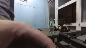 СКС 366 Ланкастер ( на 100 метров с рук совсем плохой а с упора есче нечего )