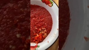 Кобра из помидоров на зиму/Без варки/Аджика/Огонёк
