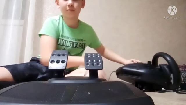 обзор нового игрового руля LOGITECH MOMO RASING очень бюджетный руль смотреть онлайн