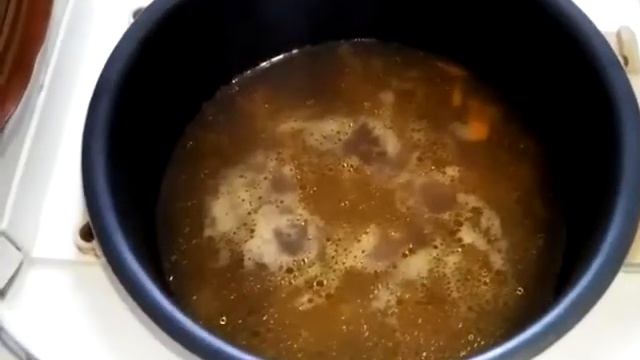 Грибной суп в мультиварке