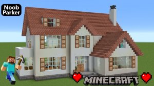 Майнкрафт — Как построить как построить загородный особняк, minecraft.