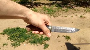 нож СКИФ. Клинок от Леонида Васильева.