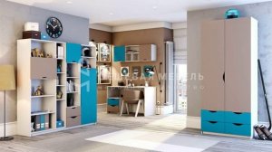 Подростковая мебель для большой комнаты мальчика "Юниор"