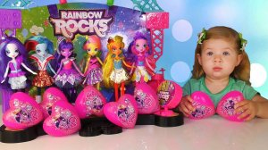 ✿ ПОНИ Май Литл Пони МЛП Сердце Сюрприз на Сцене Пони my little pony mlp unboxing toys surprise