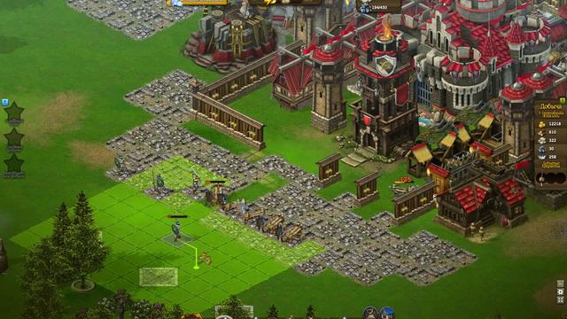 Knights: Clash of Heroes Атака Замка (Gameplay) смотреть онлайн