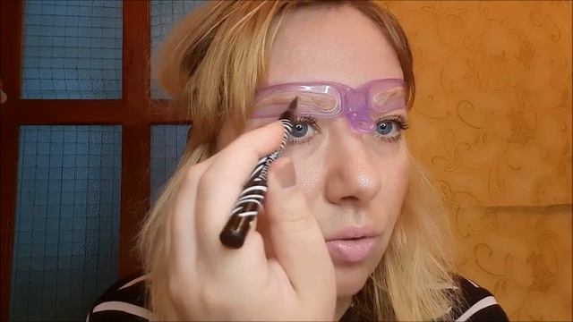 Брови с Алиэкспресс| ТЕСТИРУЮ разные формы| Oльга щепотка ням
