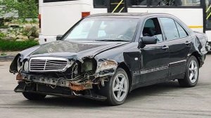 Mercedes W210 E430 - убит, но не сломлен