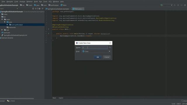 Springboot Scheduler Example смотреть онлайн