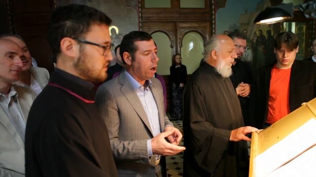 Выступление греческого хора на подворье монастыря Оптина пустынь в Санкт-Петербурге в 2014 году. смотреть онлайн