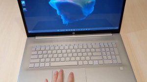 Ноутбук HP 17-cp0008ds - краткий обзор