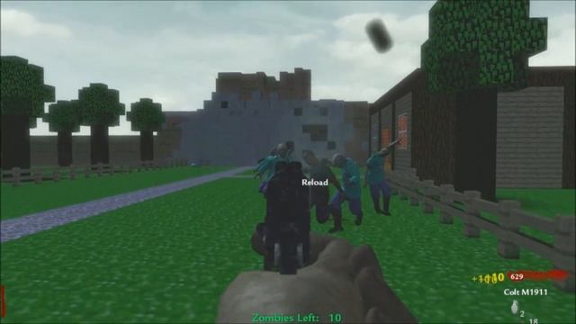 Call Of Duty Minecraft Zombies Mod
