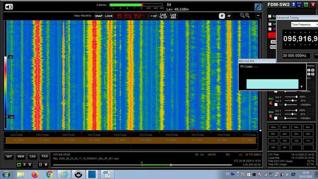 FM DX Es - 240620 0819UTC - 95.9 Fly 959 FM (GRC) Rethymno/Spathi (krt-ret) 4kW 1586km смотреть онлайн