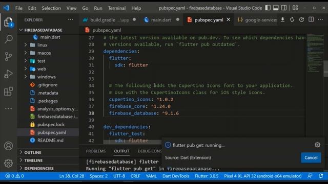 Flutter App Connect with Firebase/Step by step