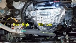 Nissan Rogue How To Check Engine Oil Level On Dipstick QR25DE 25L I4   2014 To 2020 2nd Generation