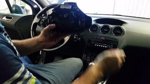 принцип снятия подушки безопасности пежо 408, 308