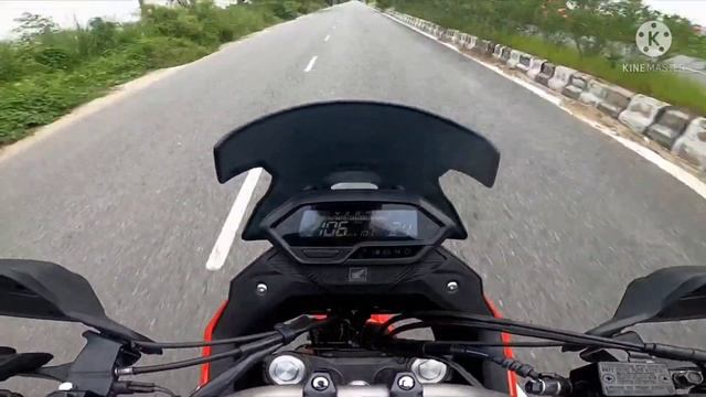 Honda CB 200 X Top Speed Test