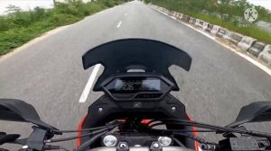 honda CB 200 x top speed test
