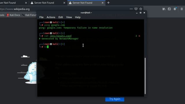 Fix Kali Linux Internet Connection Issue | Kali Linux Network Not Working смотреть онлайн